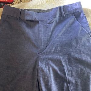 Grey slate blue dress pants for boys